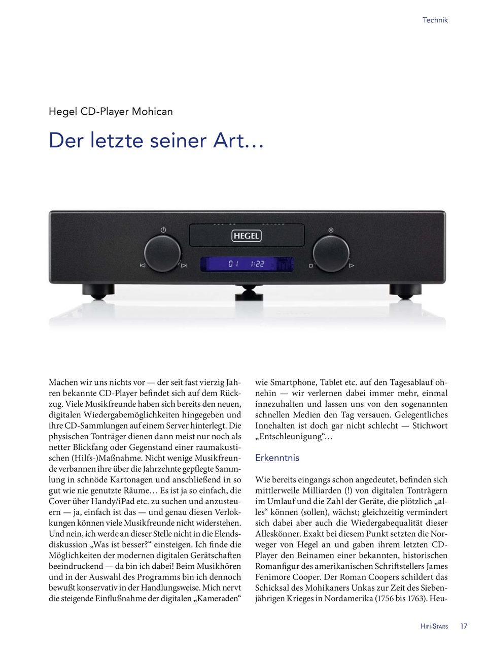 HiFi Stars Magazin Preview Pages