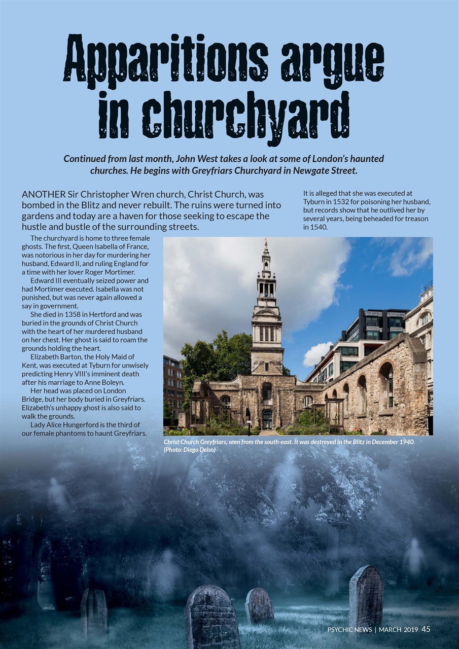 Psychic News Preview Pages