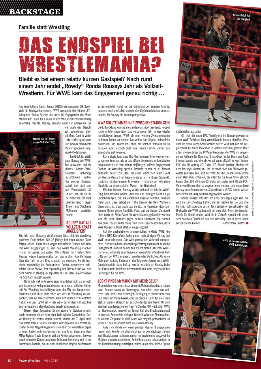 Power-Wrestling Preview Pages
