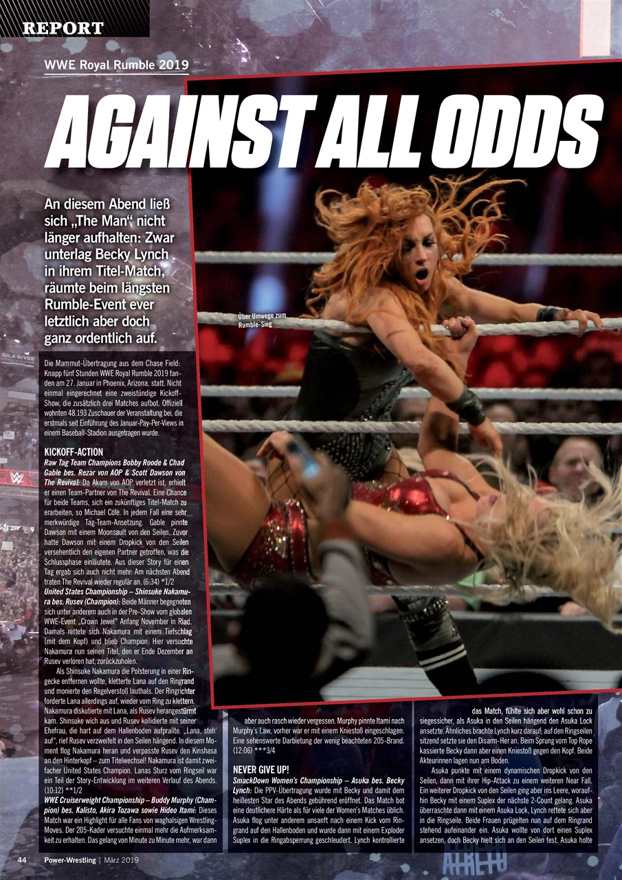 Power-Wrestling Preview Pages