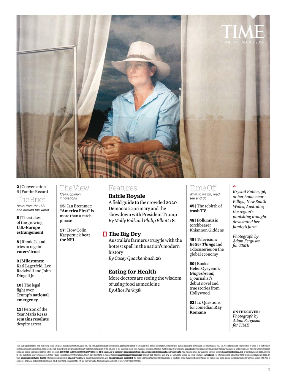 TIME Magazine Europe Preview Pages