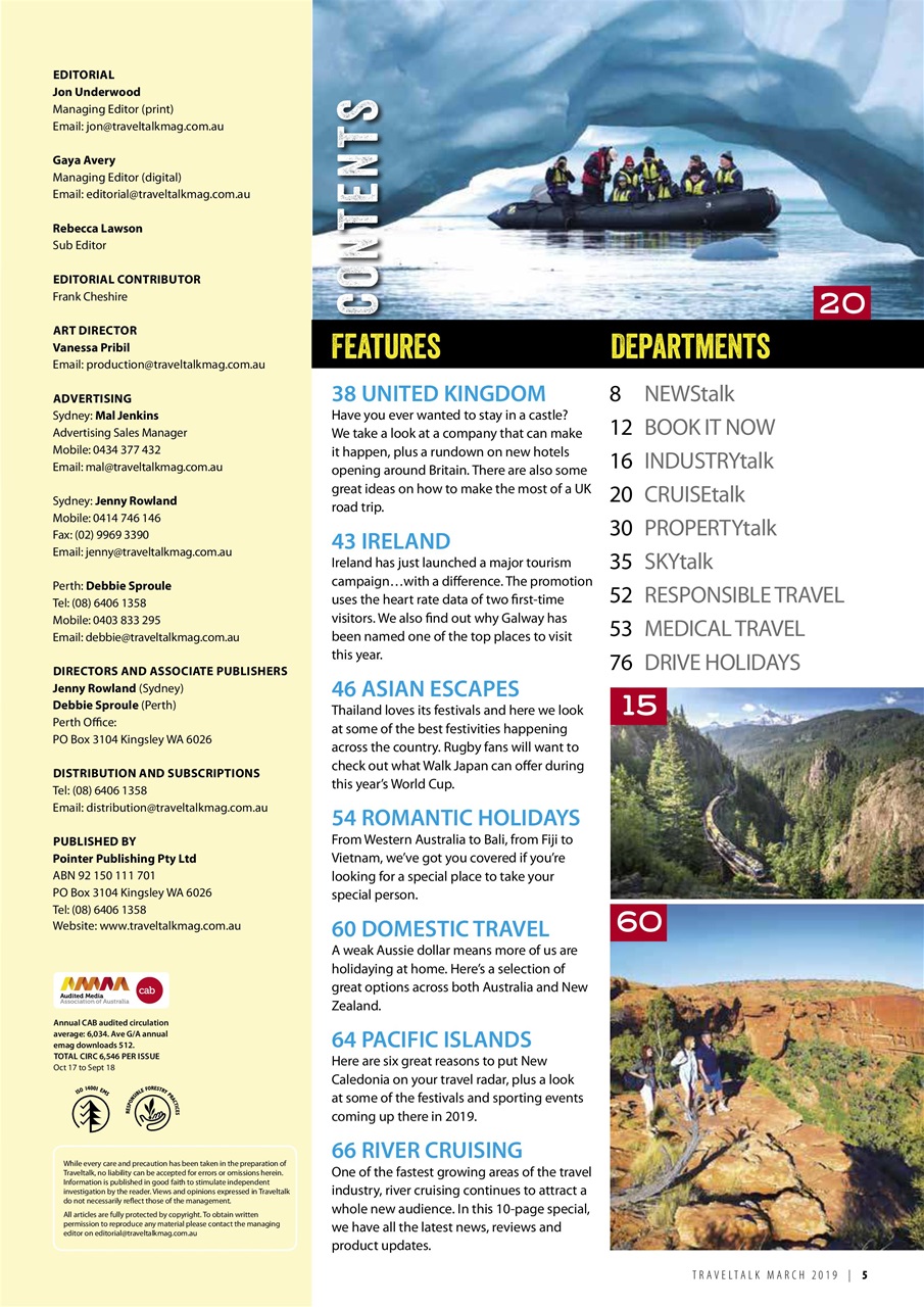 Traveltalk Preview Pages