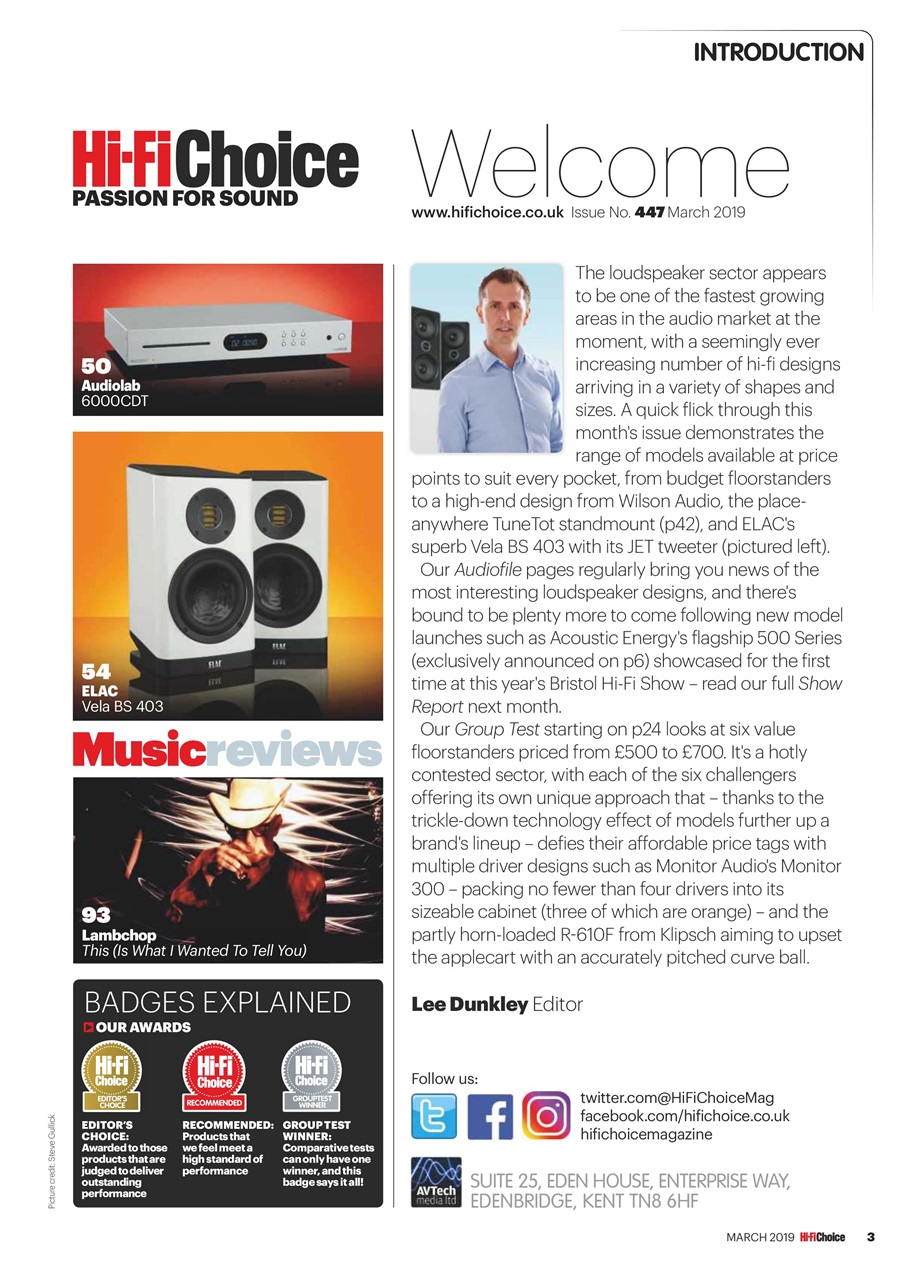 Hi-Fi Choice Preview Pages