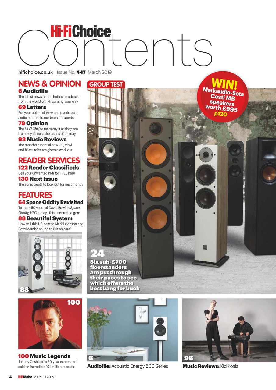Hi-Fi Choice Preview Pages