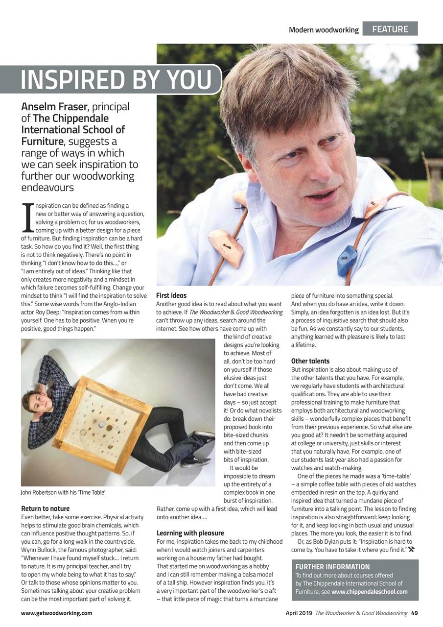 The Woodworker Magazine Preview Pages