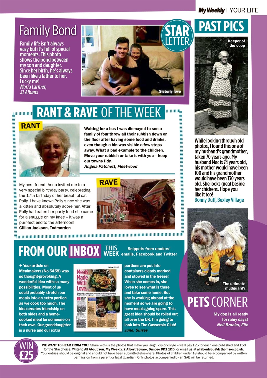 My Weekly Preview Pages