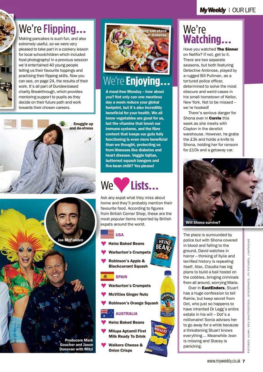 My Weekly Preview Pages