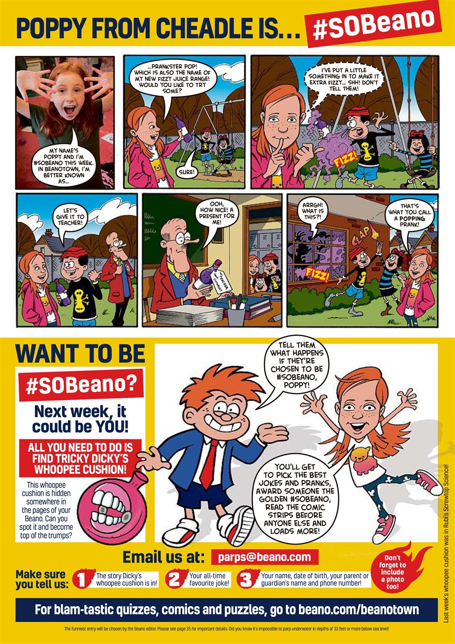 Beano Preview Pages