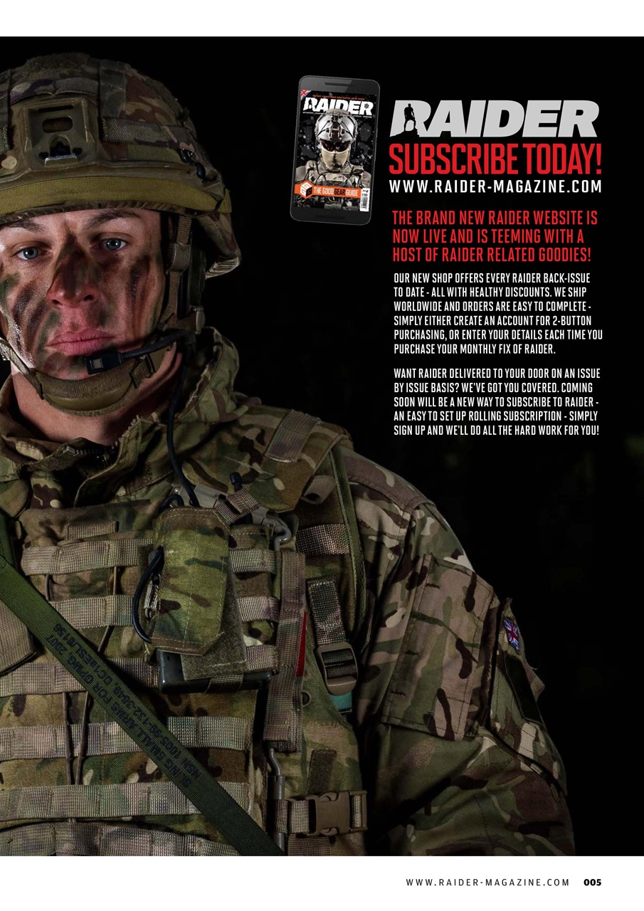Raider Preview Pages