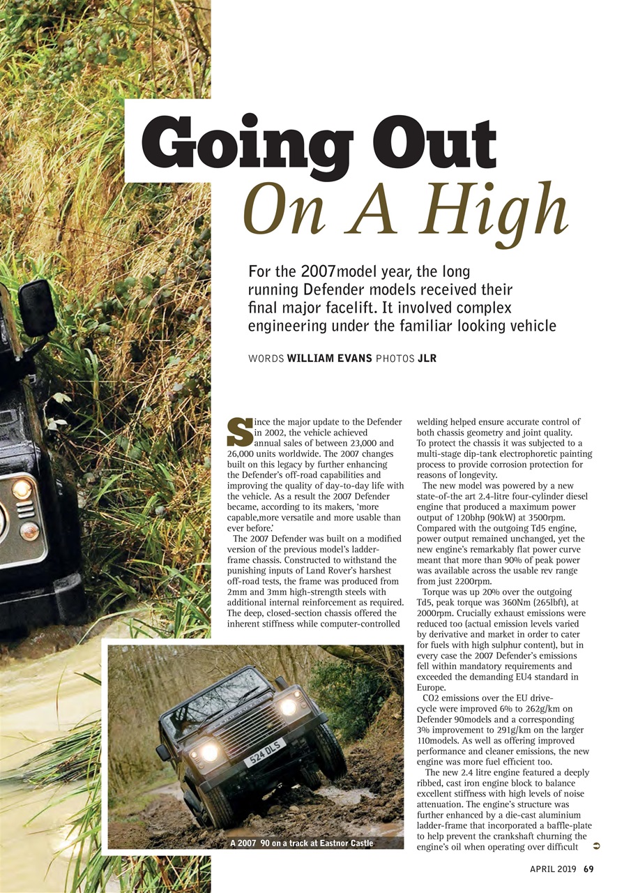 Classic Land Rover Magazine Preview Pages