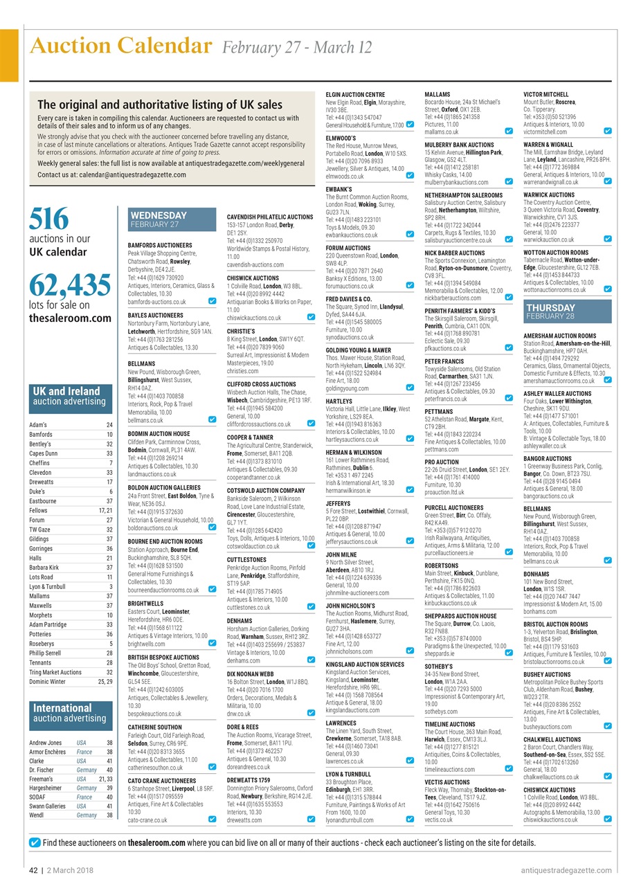 Antiques Trade Gazette Preview Pages