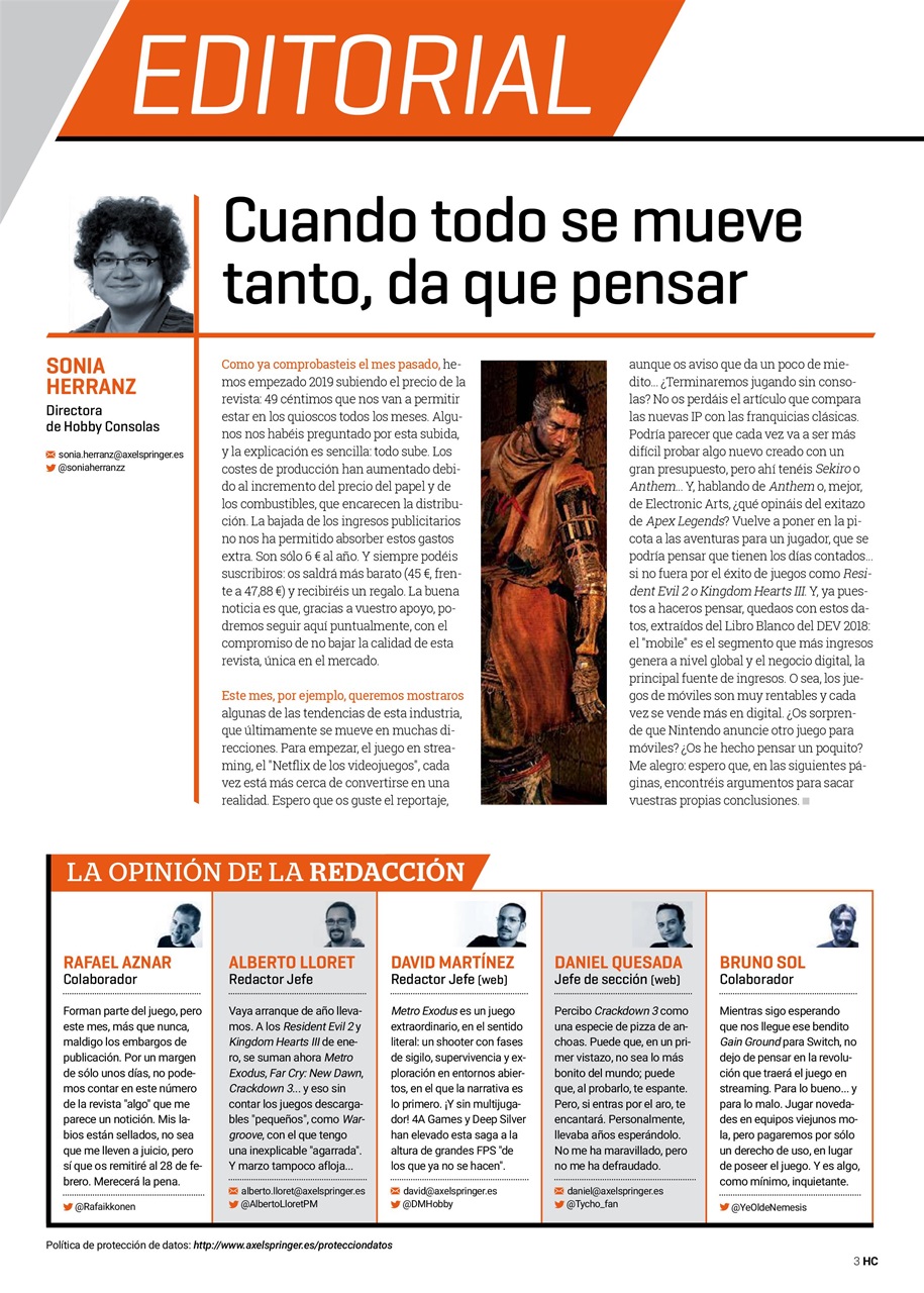 Hobby Consolas Preview Pages