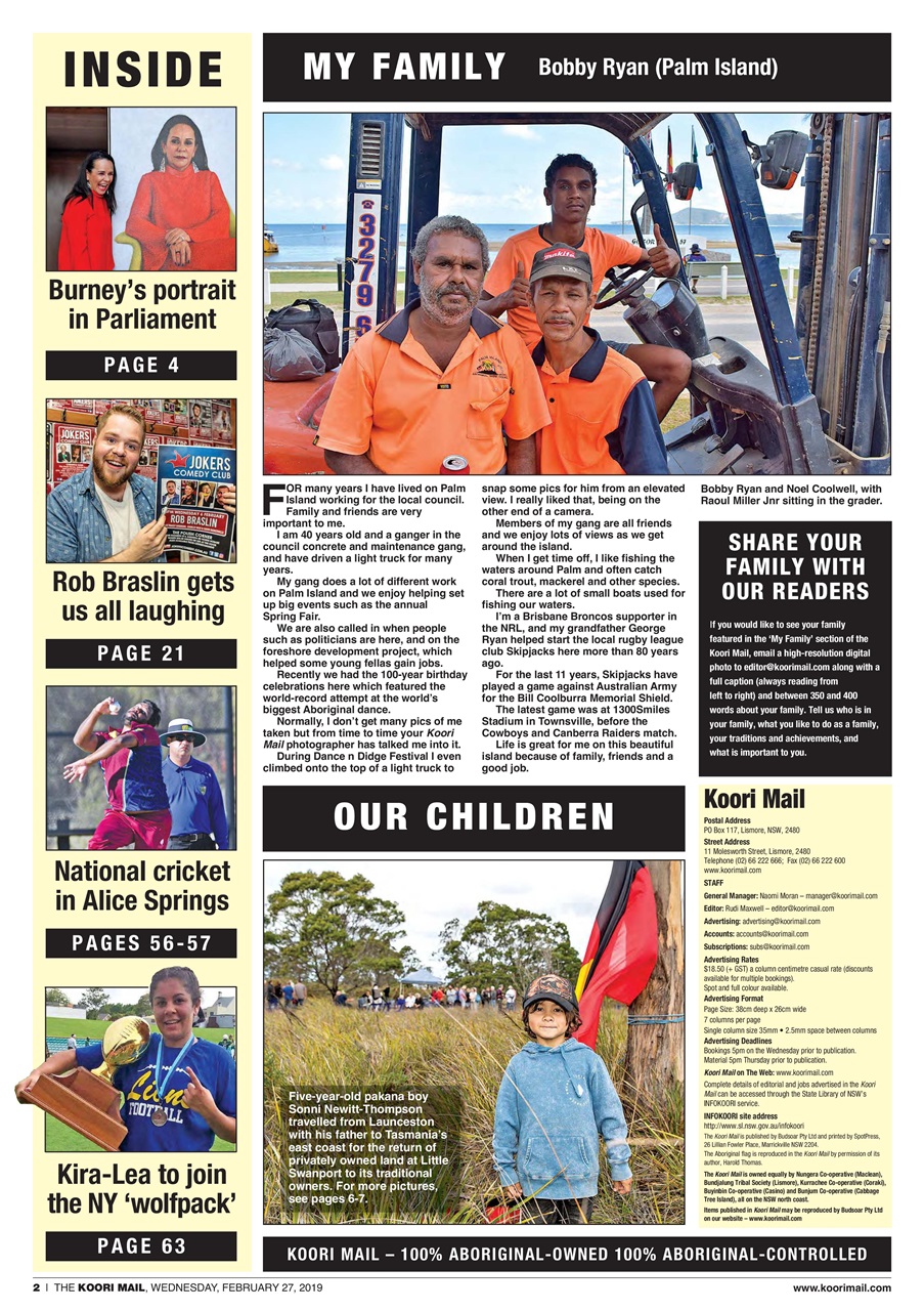 Koori Mail Preview Pages