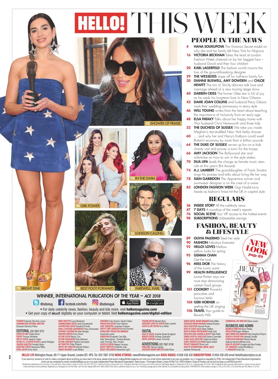 Hello! Magazine Preview Pages