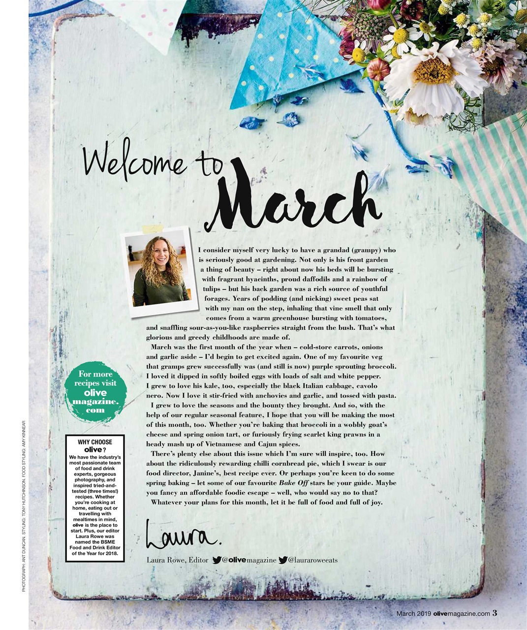 Olive Magazine Preview Pages