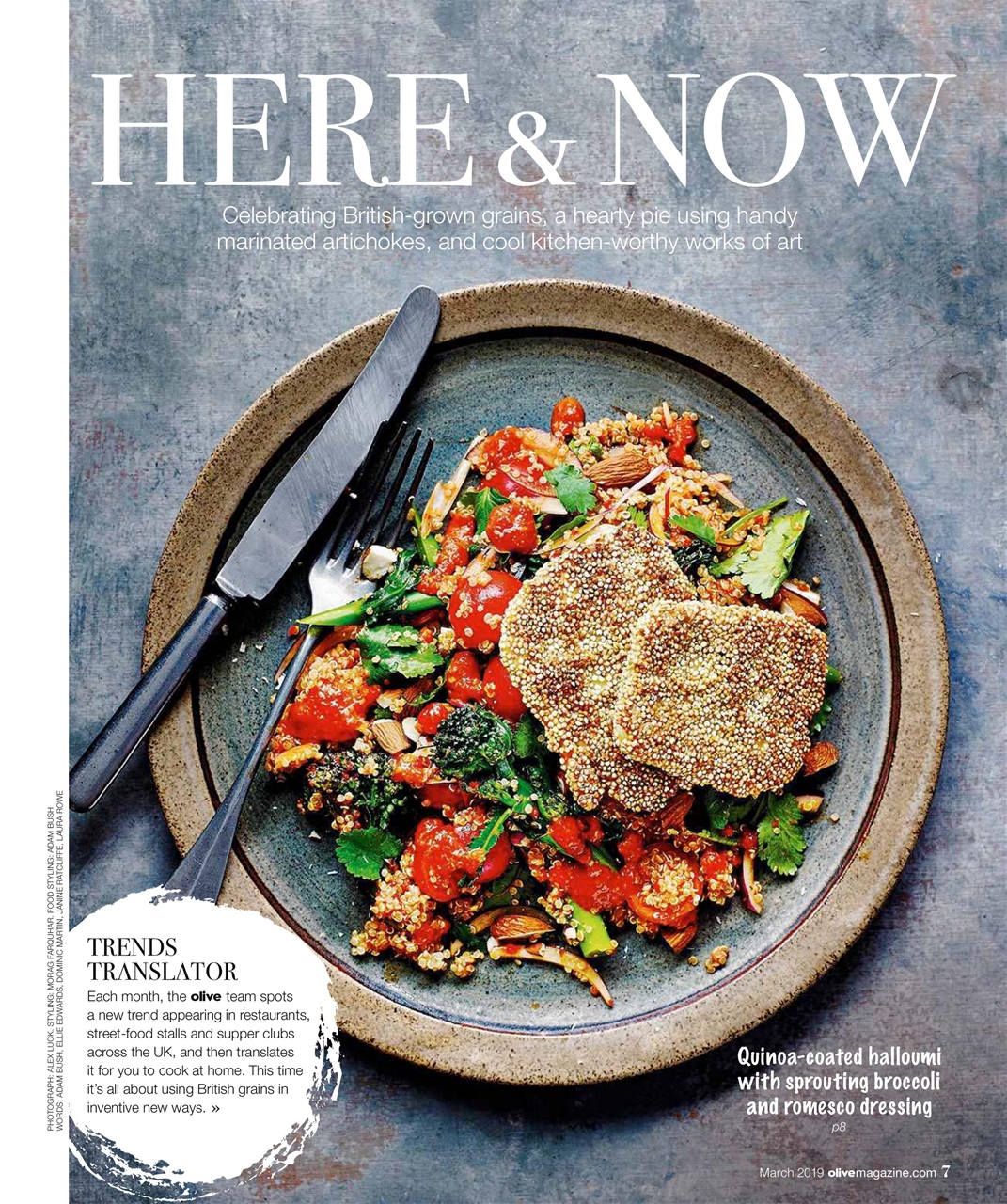 Olive Magazine Preview Pages