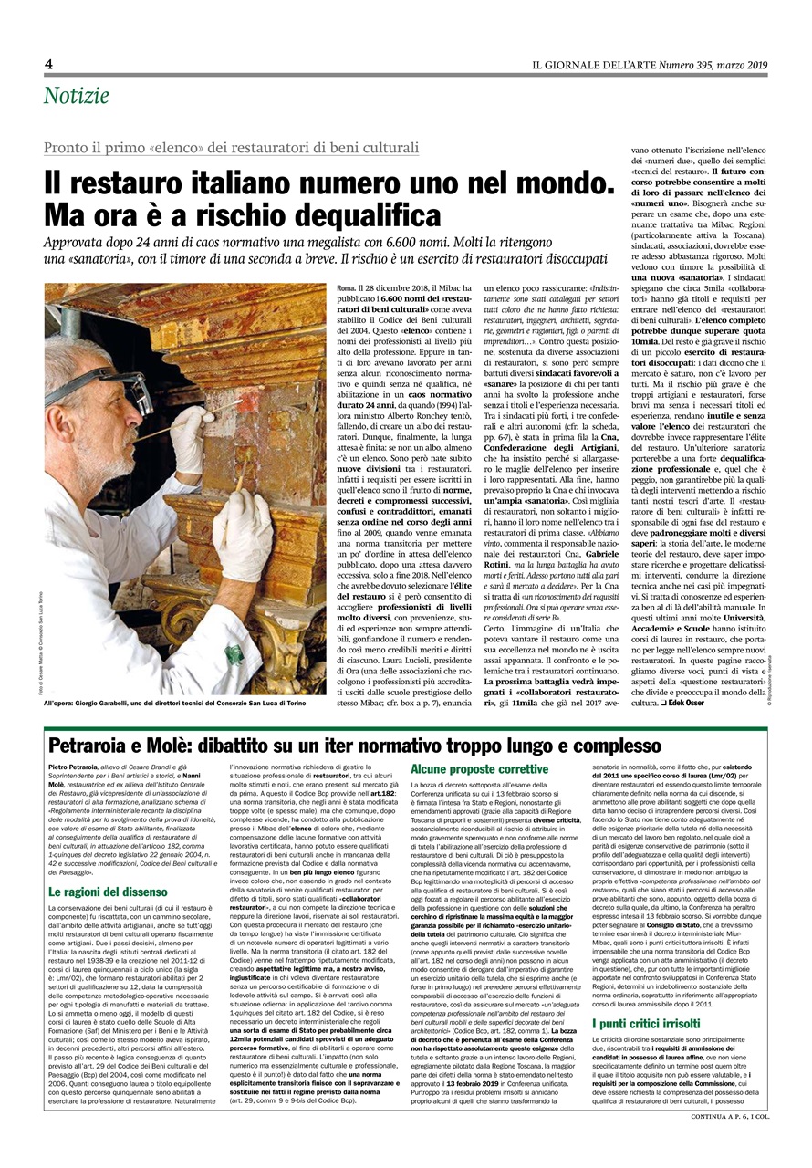 Il Giornale Dell’Arte Preview Pages