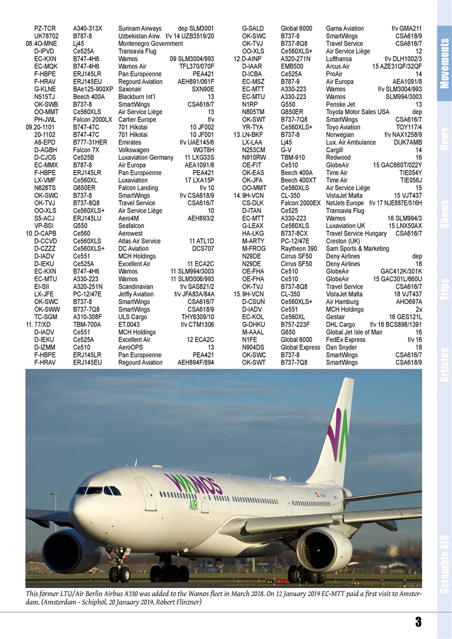 Scramble Magazine Preview Pages