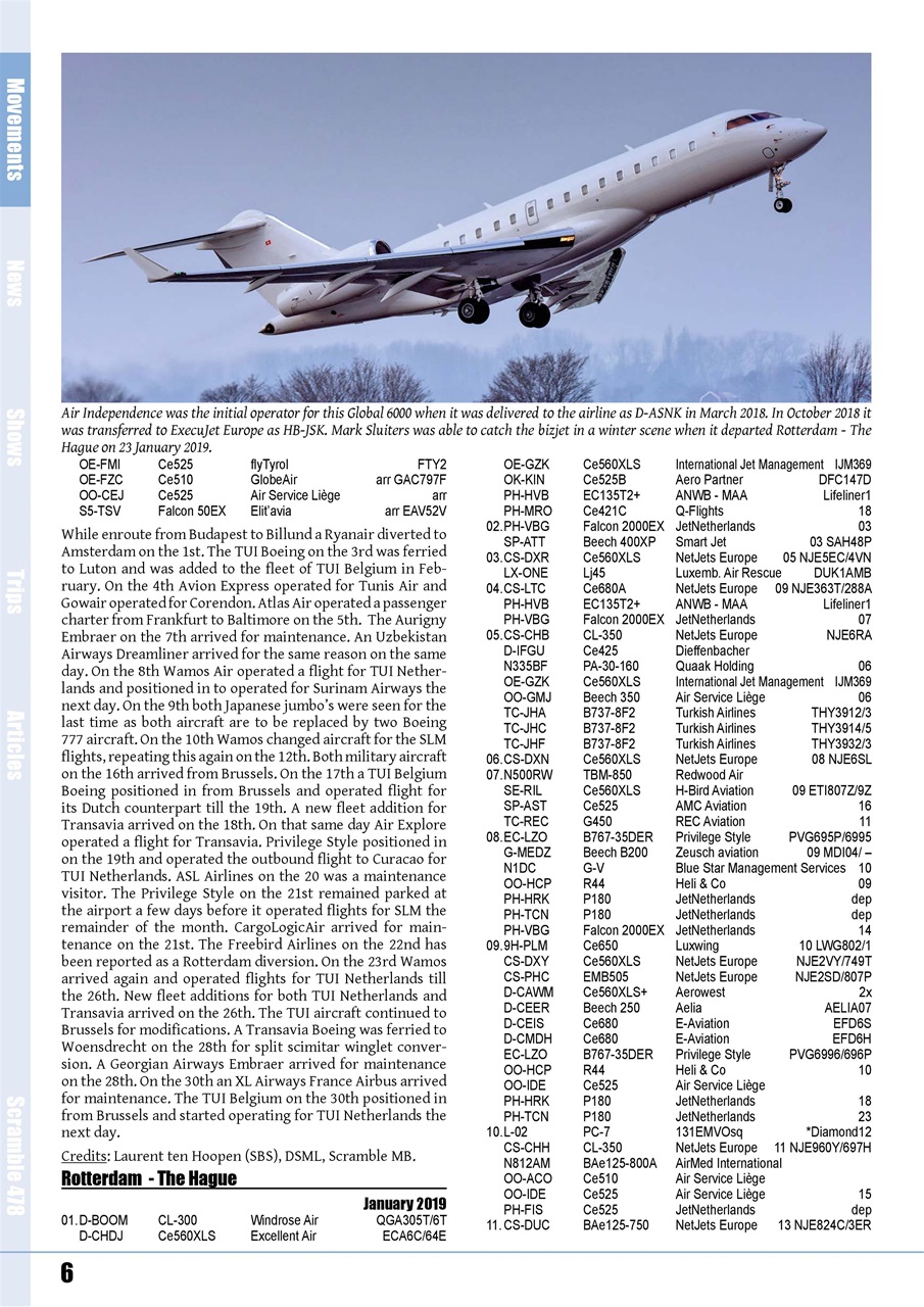 Scramble Magazine Preview Pages