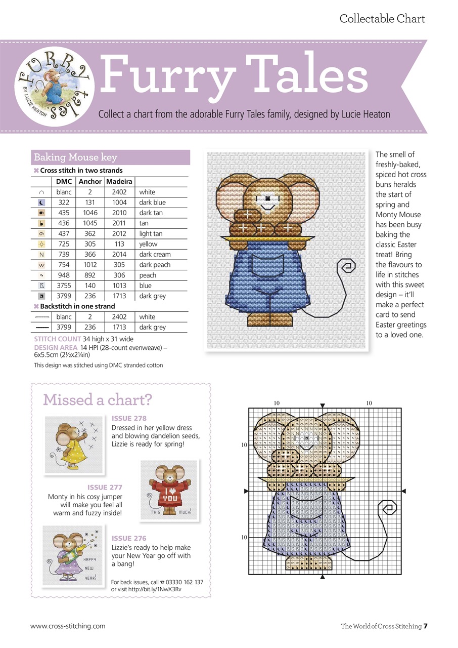 The World of Cross Stitching Preview Pages