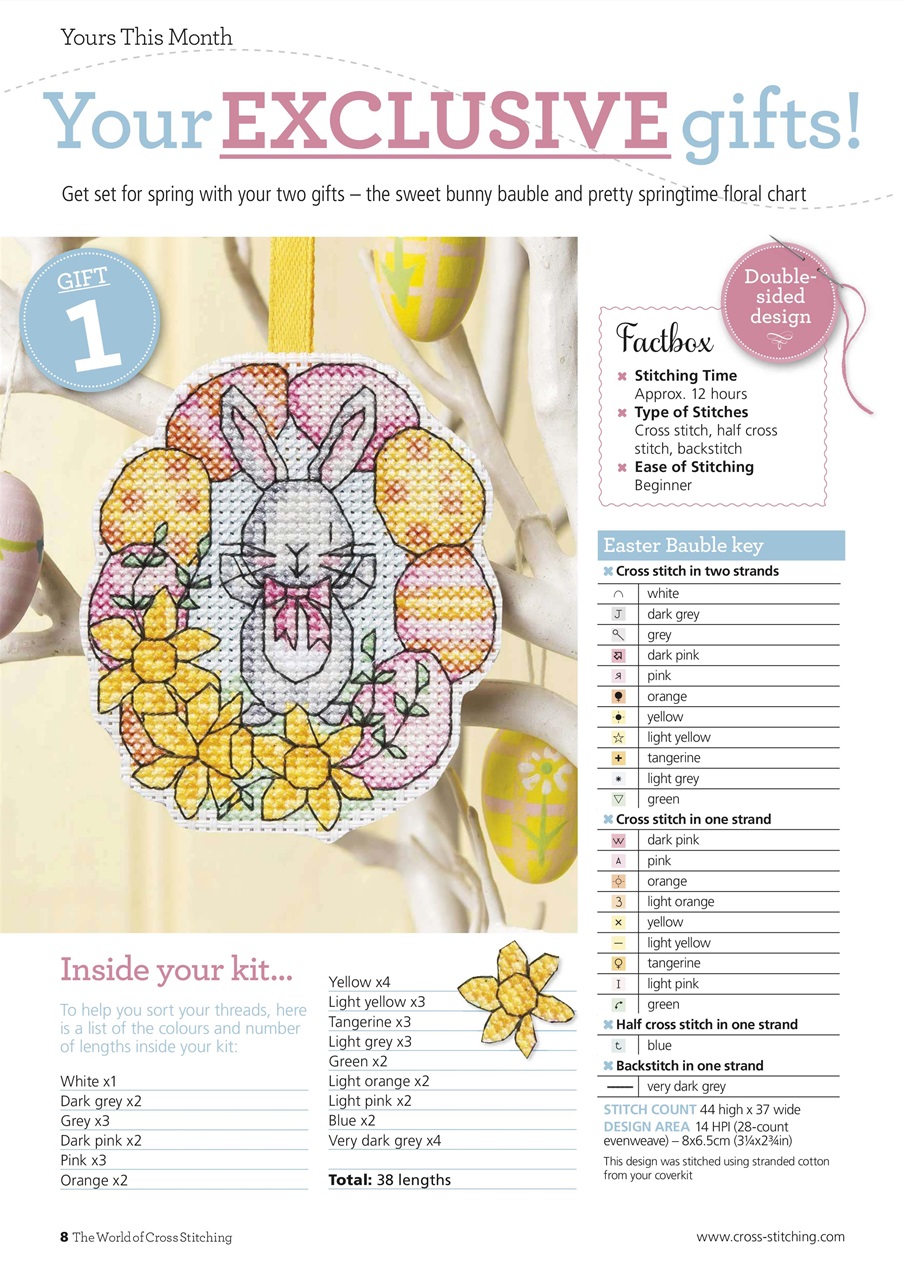 The World of Cross Stitching Preview Pages