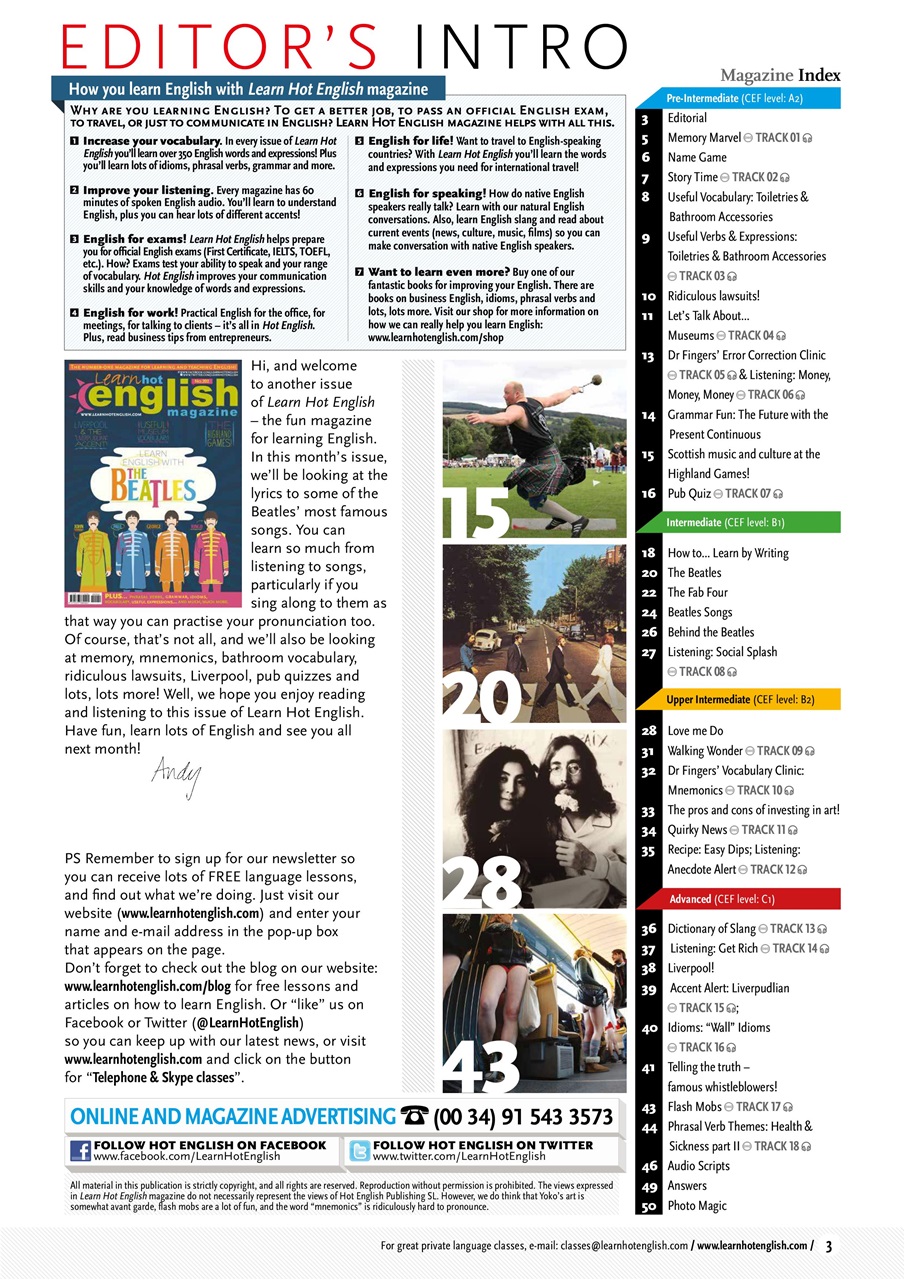 Learn Hot English Preview Pages