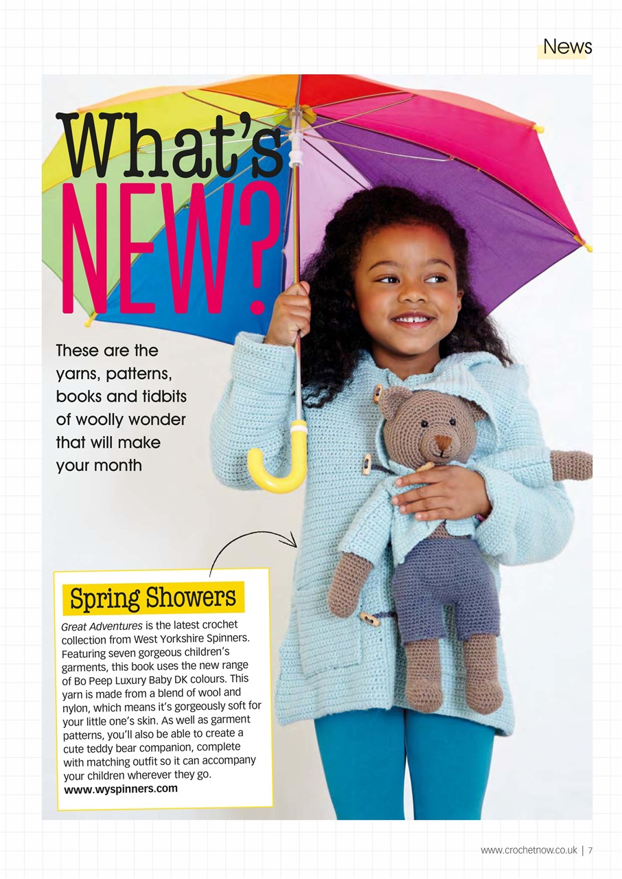 Crochet Now Magazine Preview Pages