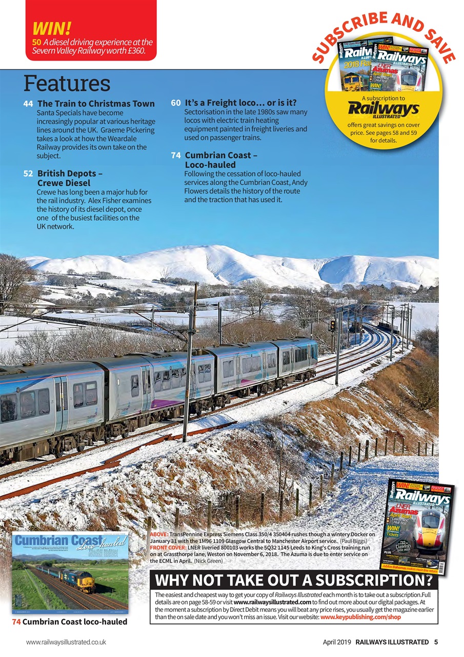 Railways Illustrated Preview Pages
