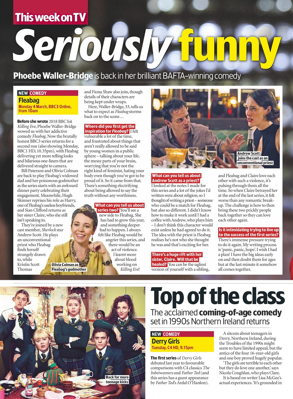 TV & Satellite Week Preview Pages