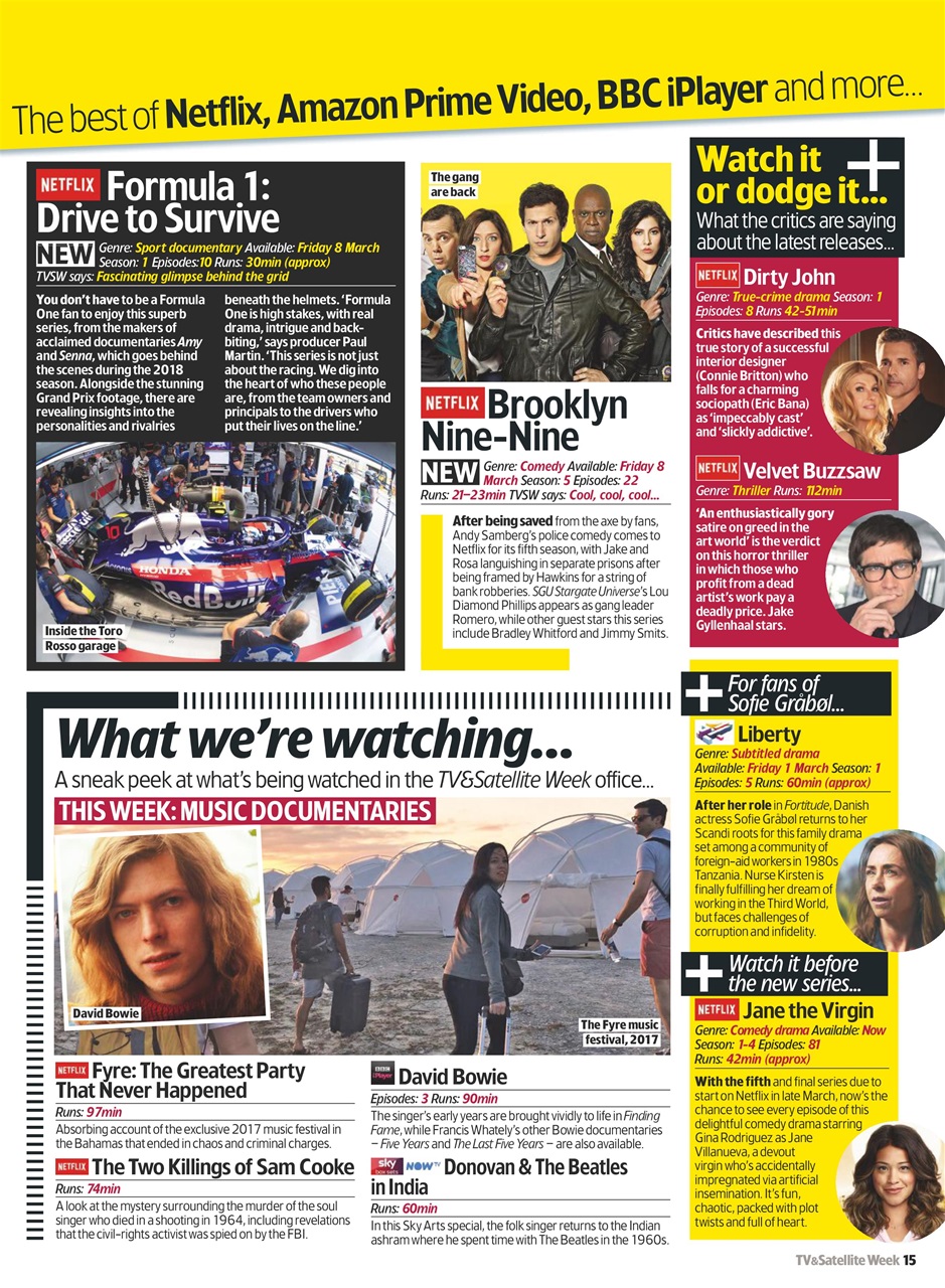 TV & Satellite Week Preview Pages