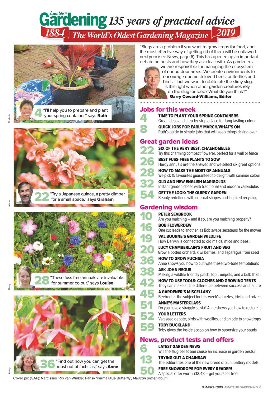 Amateur Gardening Preview Pages