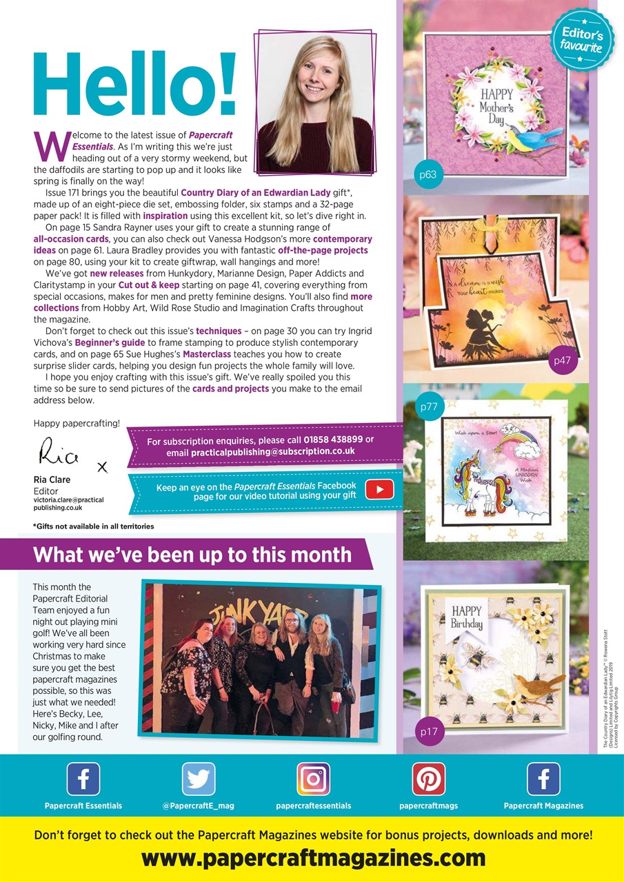 Papercraft Essentials Preview Pages