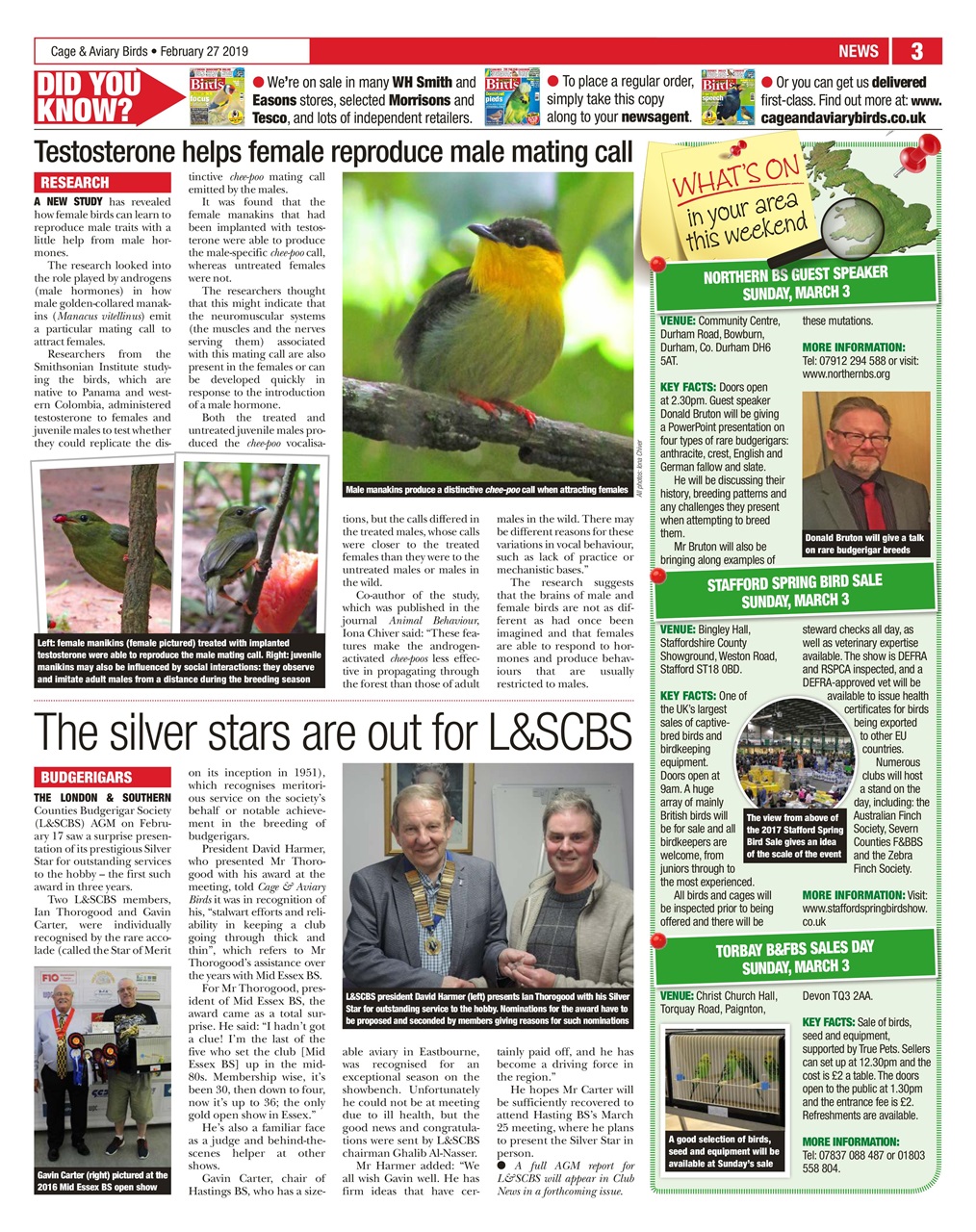 Cage & Aviary Birds Preview Pages