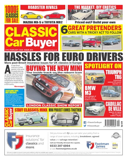 Classic Car Buyer issue 
