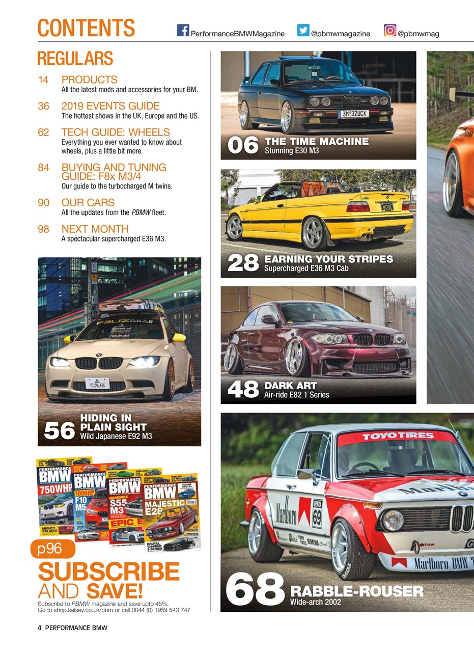 Performance BMW Preview Pages