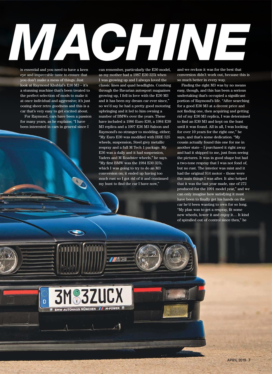 Performance BMW Preview Pages