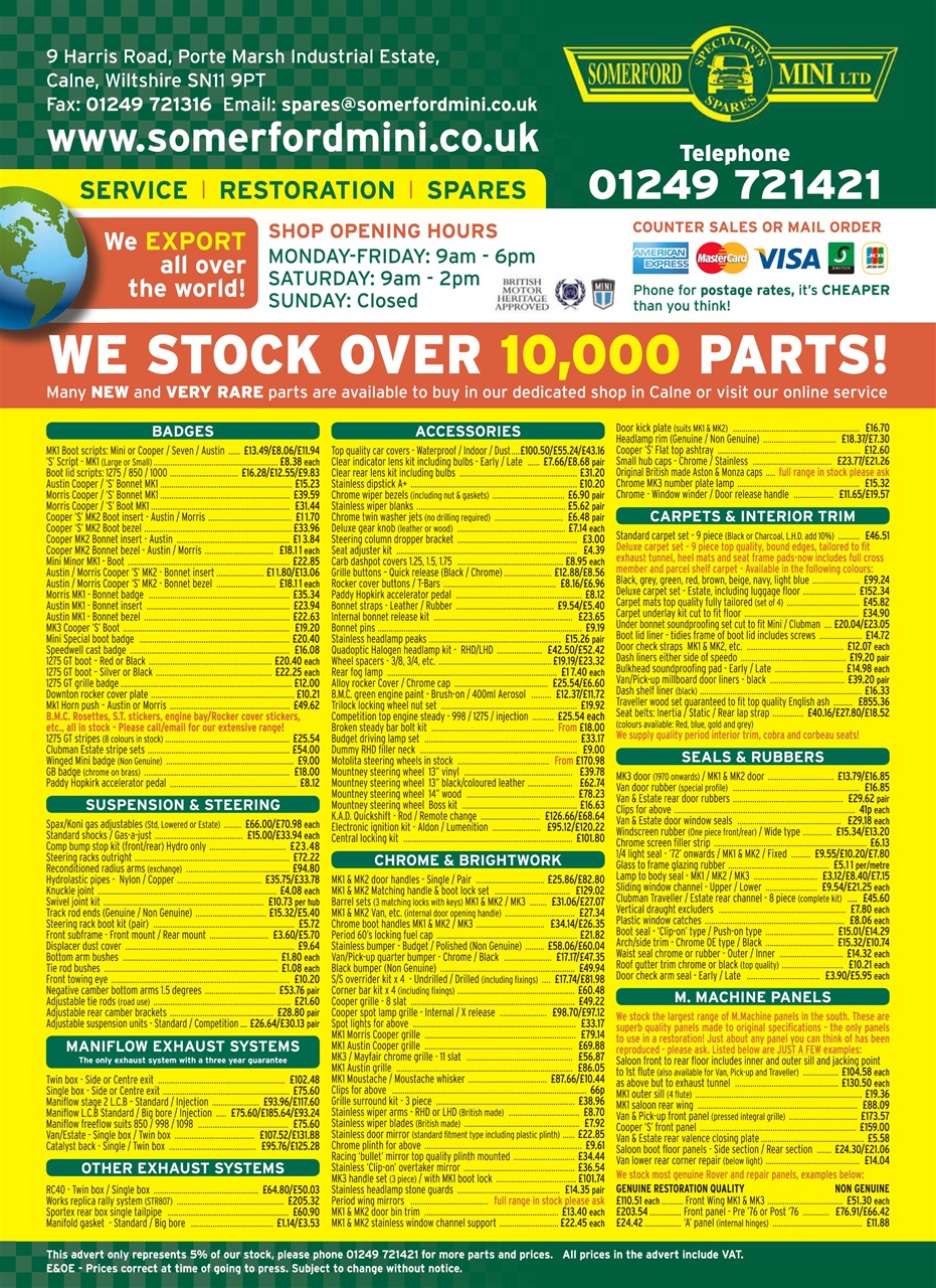 Mini Magazine Preview Pages