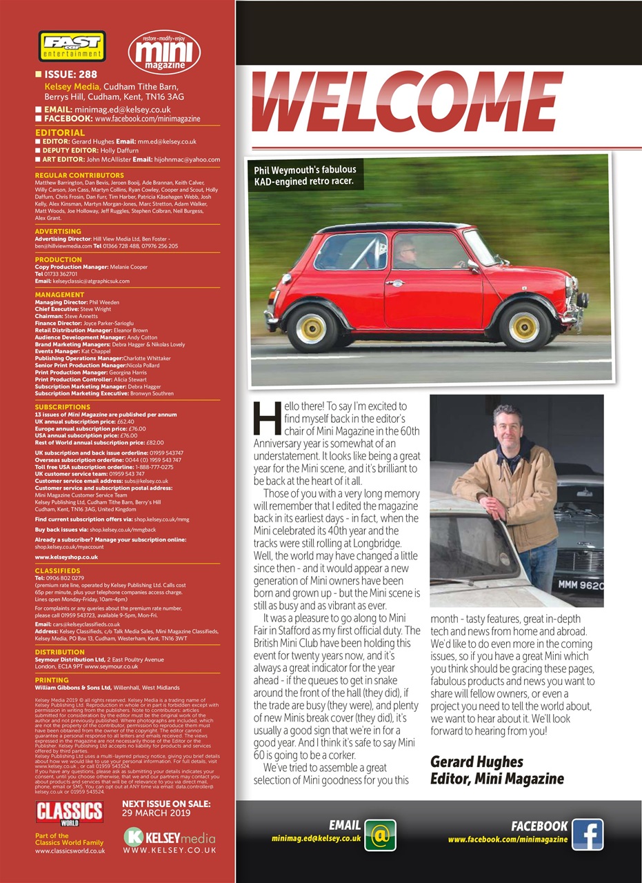 Mini Magazine Preview Pages