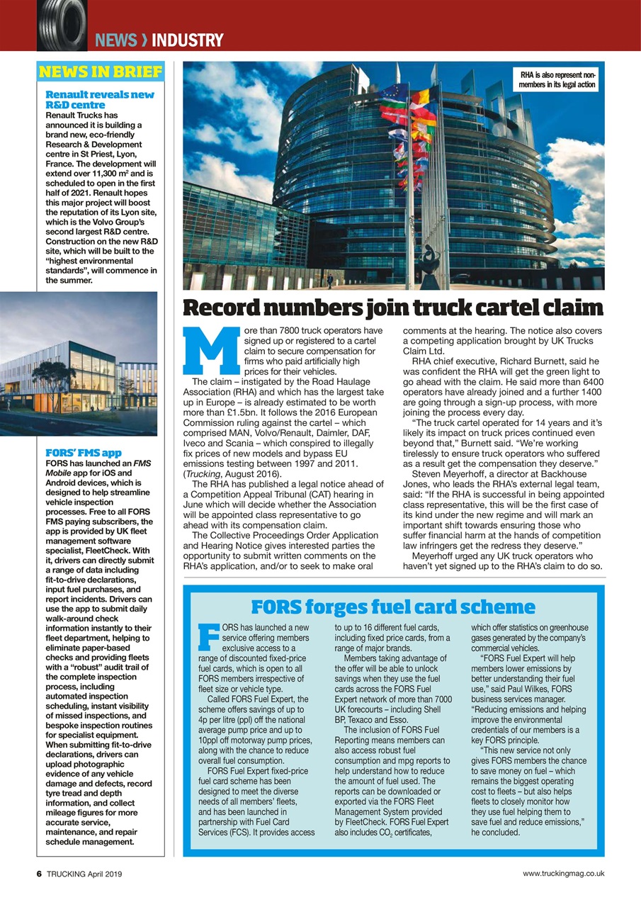 Trucking Magazine Preview Pages