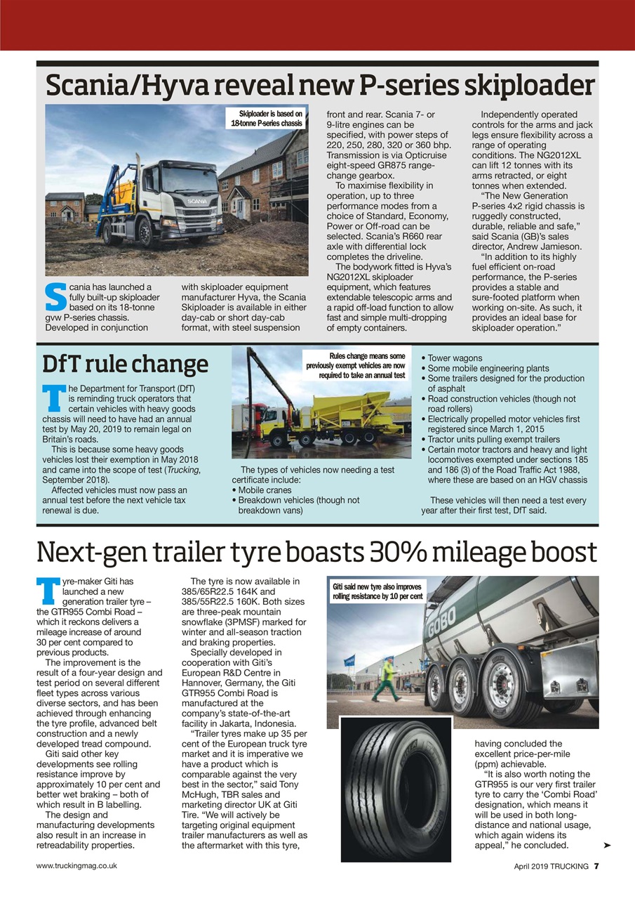 Trucking Magazine Preview Pages
