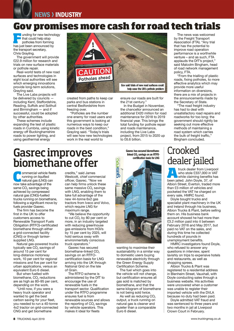 Trucking Magazine Preview Pages