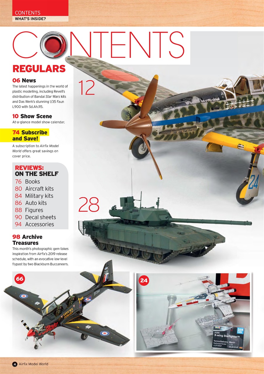 Airfix Model World Preview Pages