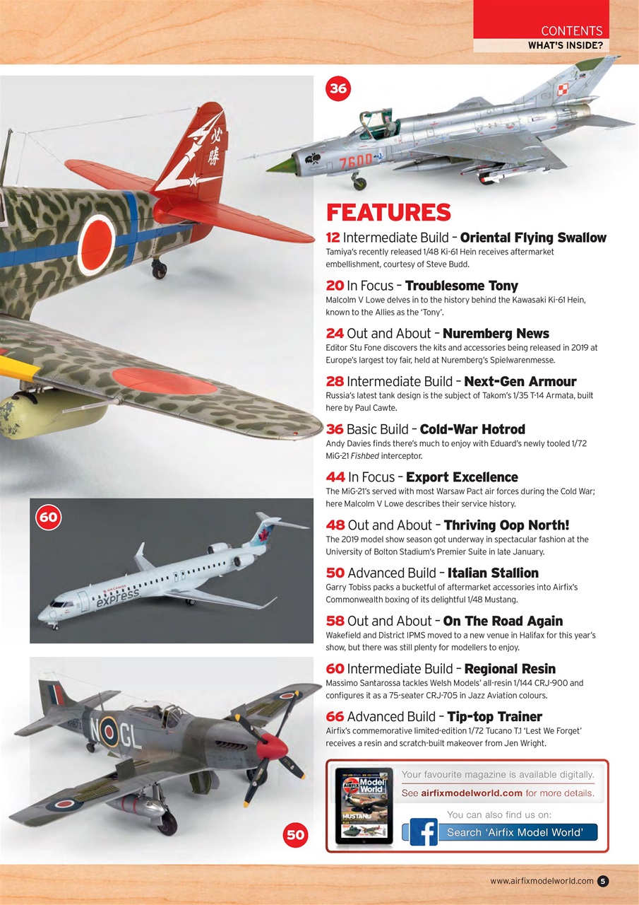 Airfix Model World Preview Pages