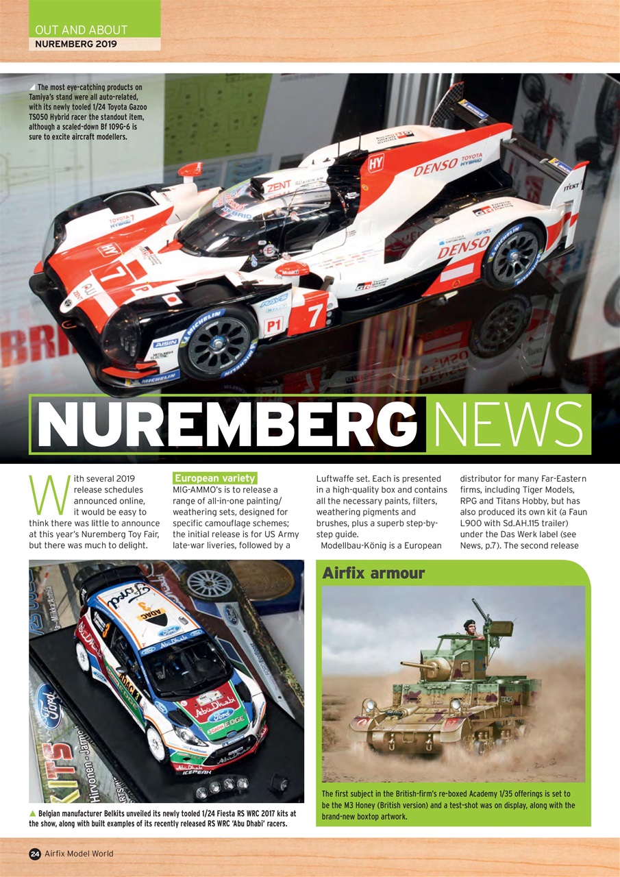 Airfix Model World Preview Pages