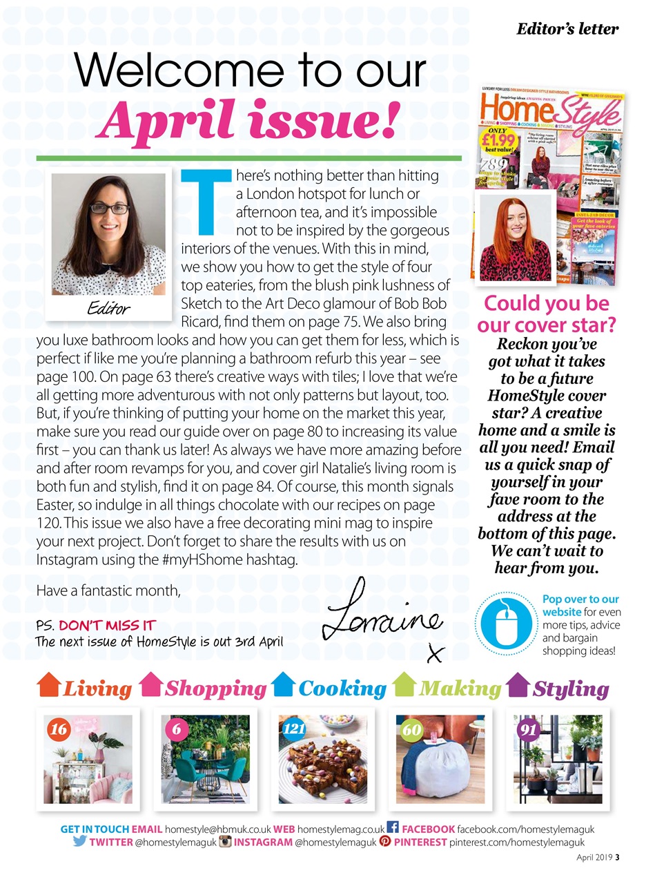 Homestyle Preview Pages