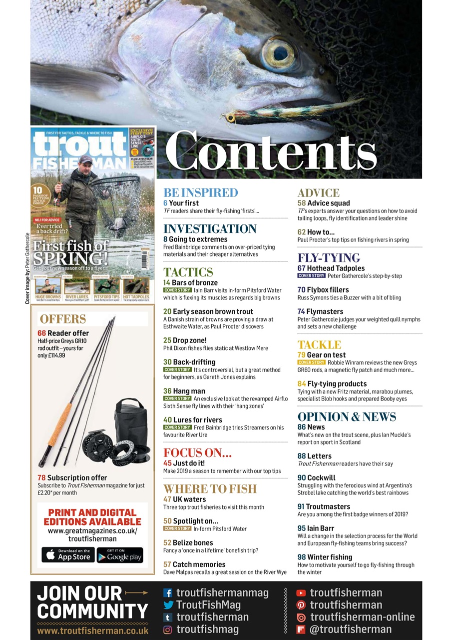 Trout Fisherman Preview Pages