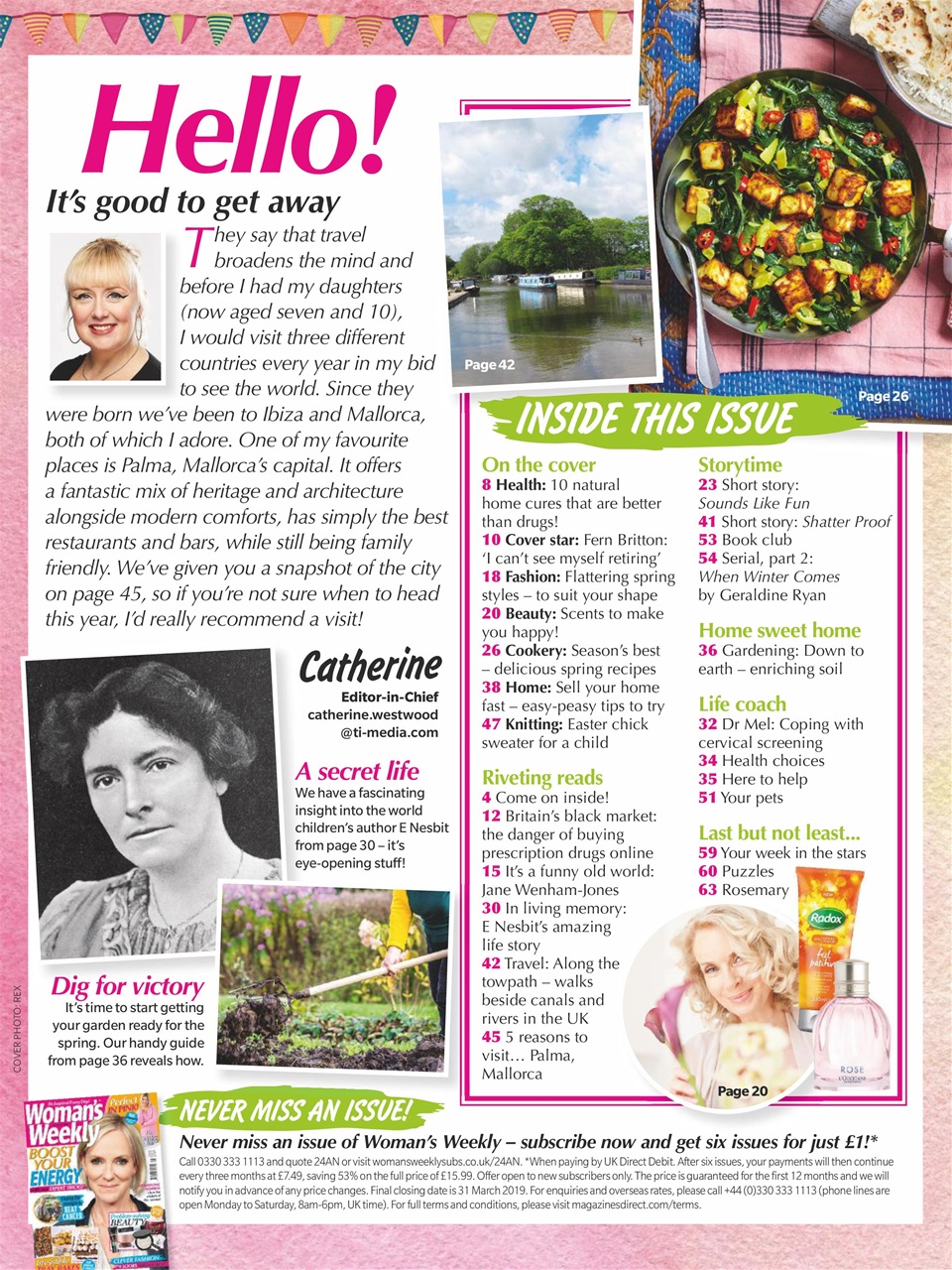 Woman's Weekly Preview Pages