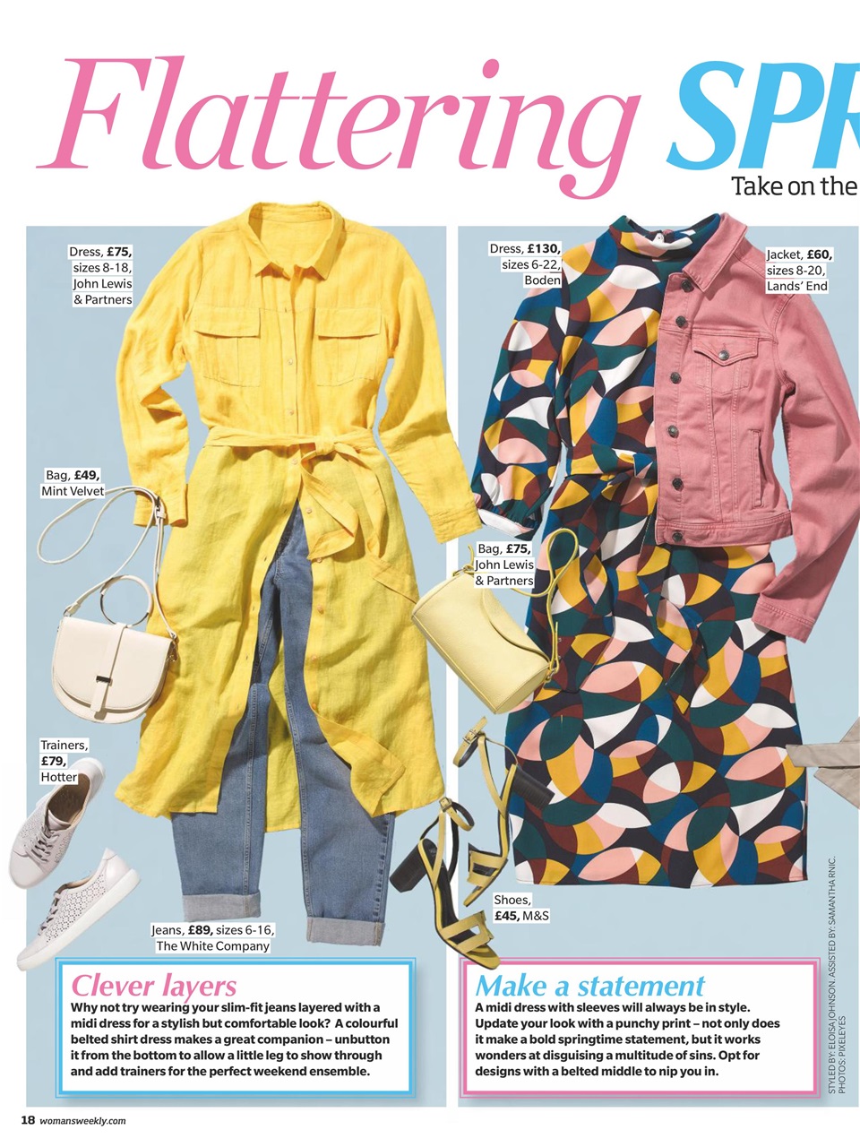 Woman's Weekly Preview Pages