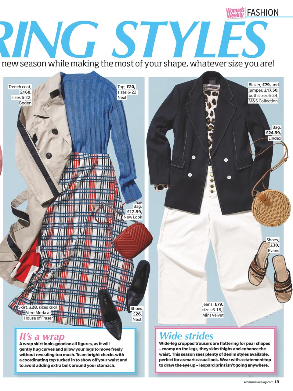 Woman's Weekly Preview Pages