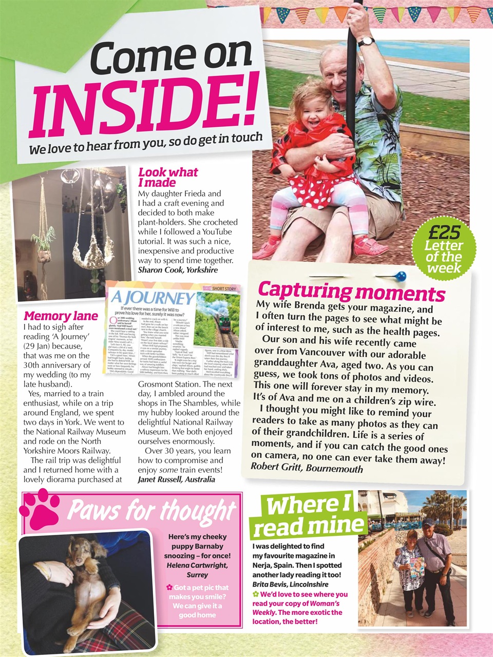 Woman's Weekly Preview Pages